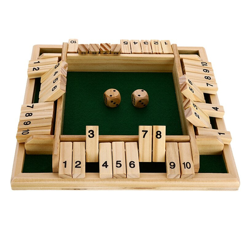 Educational wooden counting board game for kids showing colorful pegs and numbers for math learning