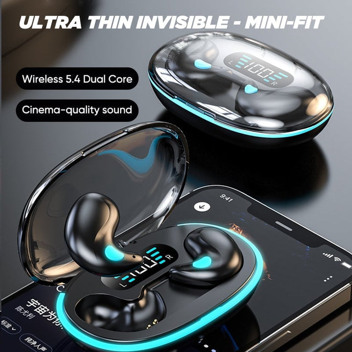 Flexible and durable frame of the wireless bone conduction headset