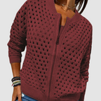 Trisha | Women’s Zip-Front Cardigan