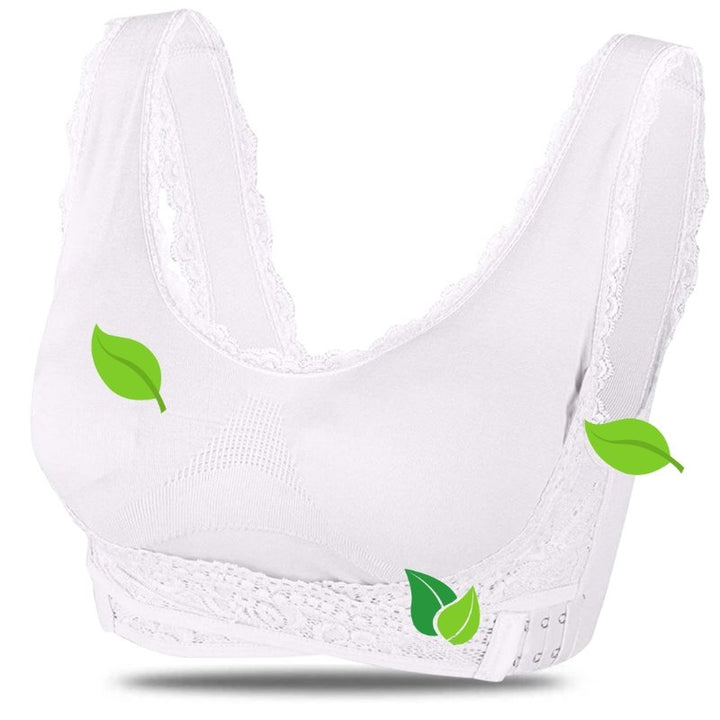 Seamless wireless everyday bra for women featuring soft molded cups