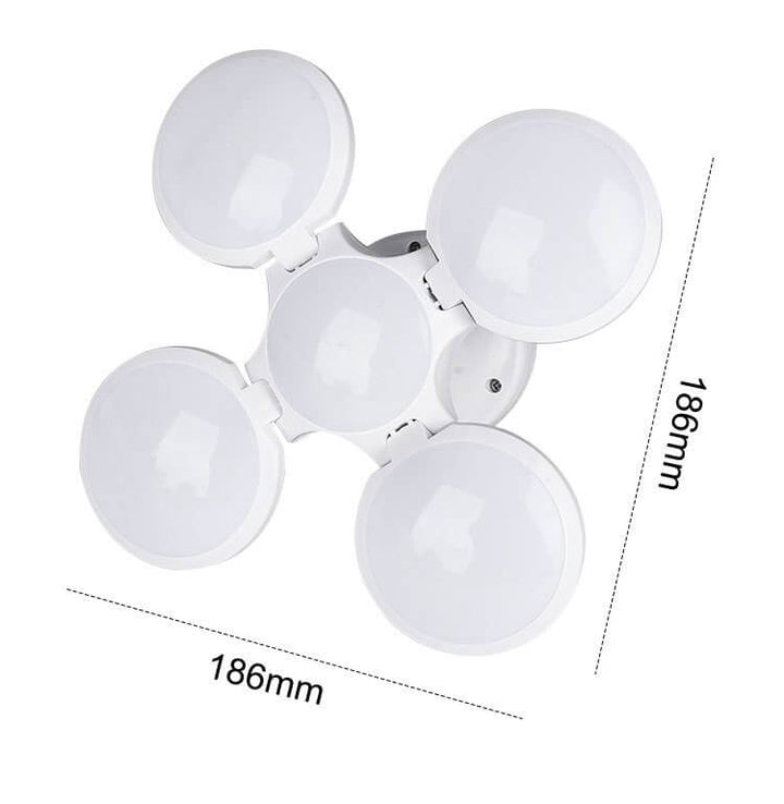 USB rechargeable camping light plugged in for fast indoor power backup