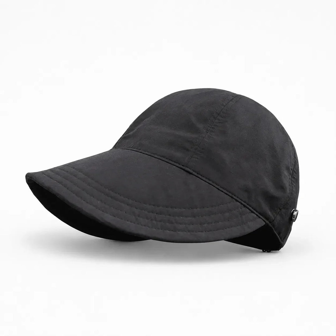 Stylish women's sun hat featuring a ponytail opening for outdoor activities