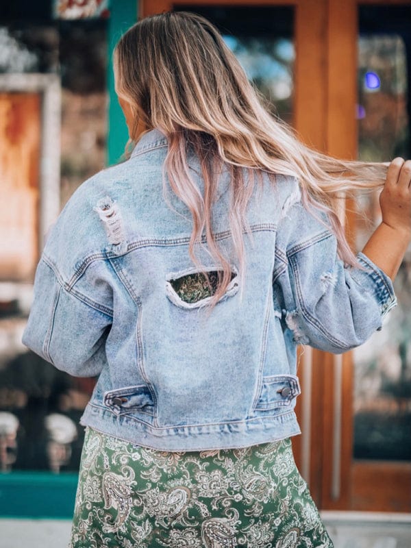 Zafira | Women’s Oversized Denim Jacket