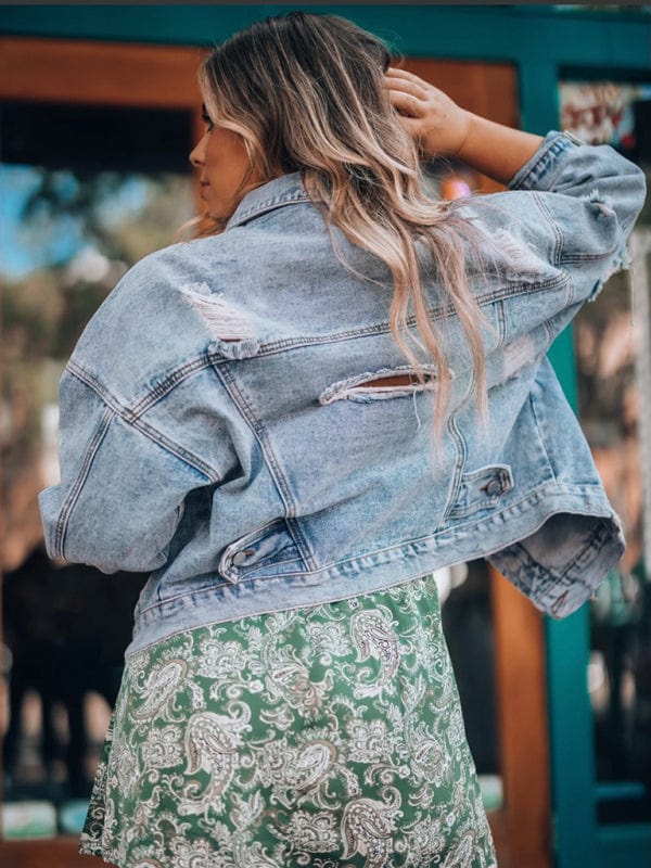 Zafira | Women’s Oversized Denim Jacket