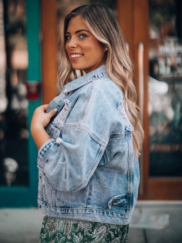 Zafira | Women’s Oversized Denim Jacket
