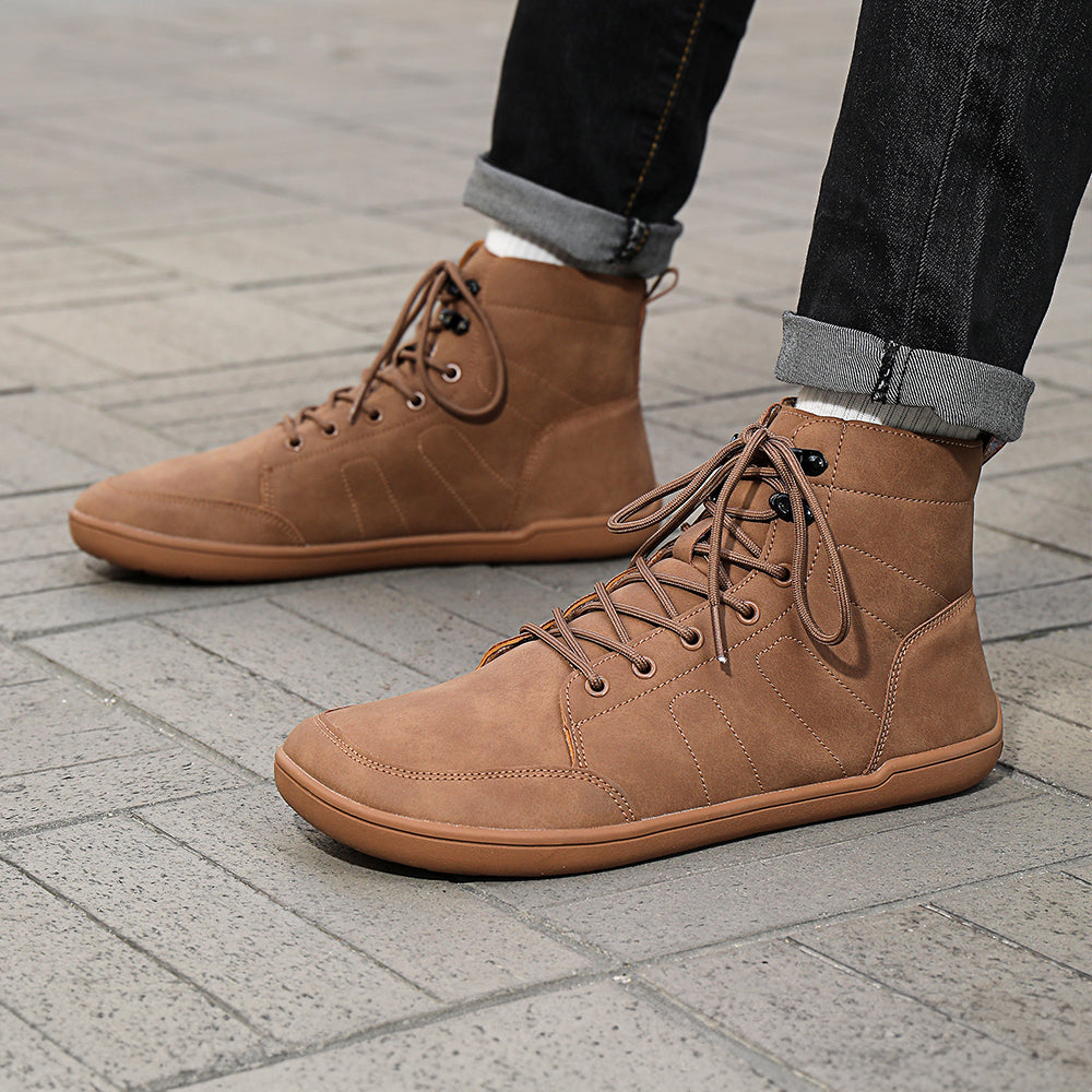 Warm winter boots for women showcasing soft interior lining
