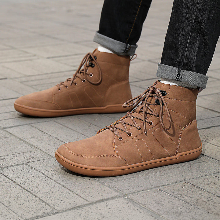 Warm winter boots for women showcasing soft interior lining