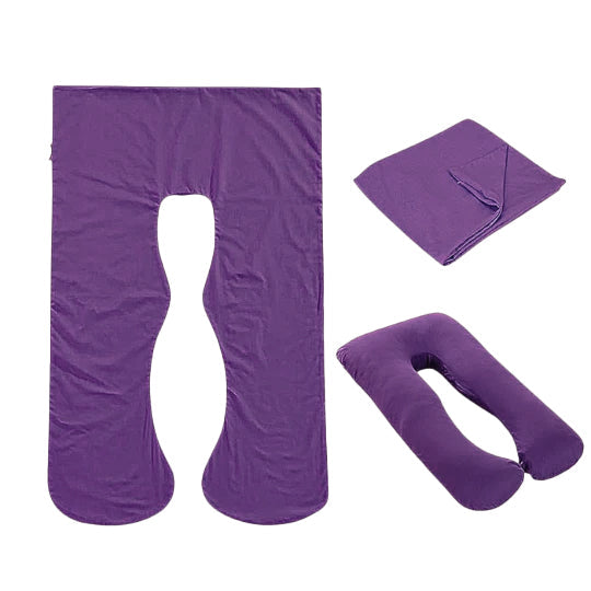 Cozy bedroom setting featuring Granville body pillow cover