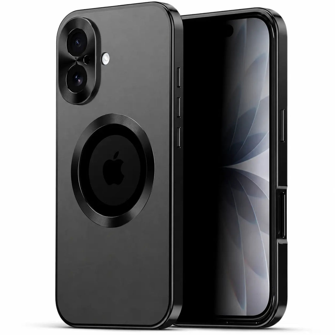 Sleek profile magnetic case supporting fast wireless charging