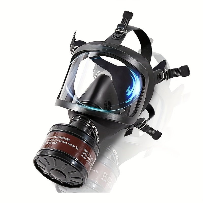 MF14 tactical full face gas mask with 40mm filter and panoramic visor