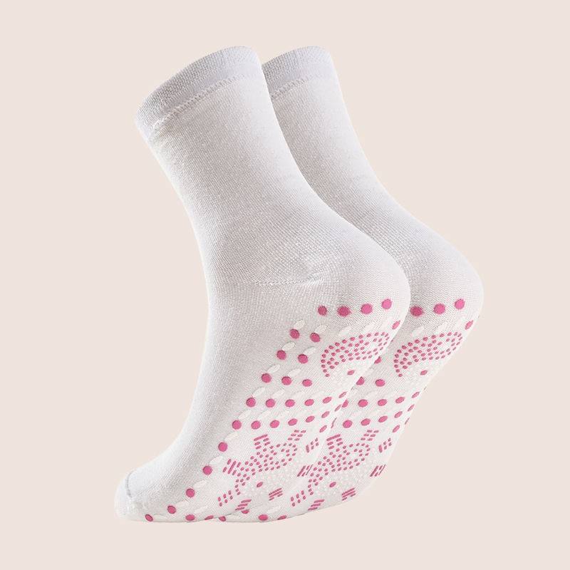 Unisex thermal socks for foot pain relief with magnetic therapy dots