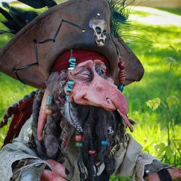 Detailed yard decoration goblin sculpture for outdoor garden landscape