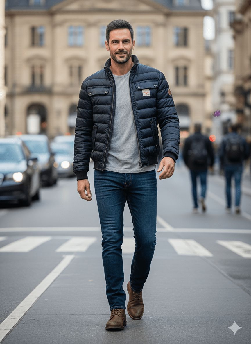 Maddox | Men’s Lightweight Quilted Jacket