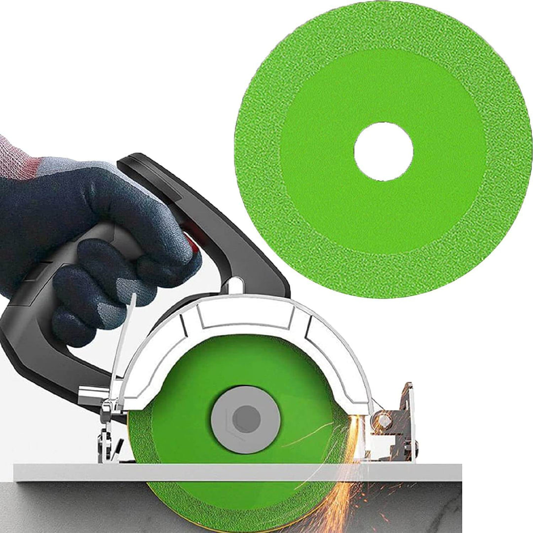 High-performance tile cutter and glass cutting disc flat view