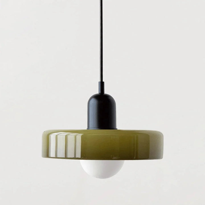 Indoor lighting option highlighting the elegant dome glass shape