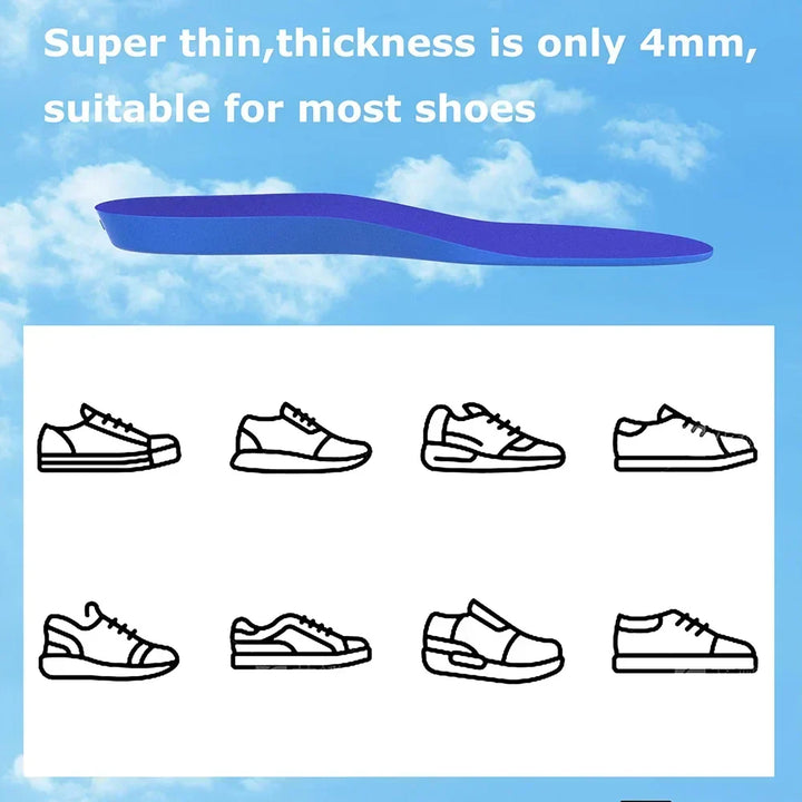 Smart locator shoe inserts packaged with charging accessories