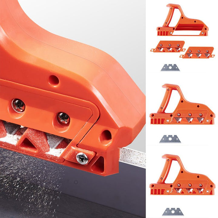 Carpentry tool ergonomic hand planer for edge finishing and woodworking projects