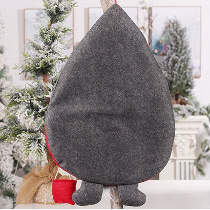 Detailed view of the Christmas countdown calendar hanging ornament
