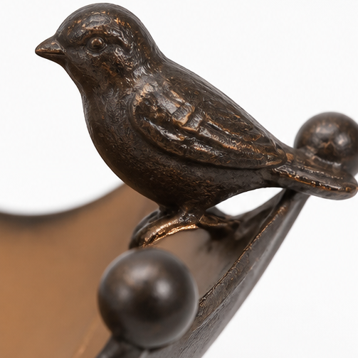 Umbrella roof bird feeder and bath for outdoor wildlife viewing