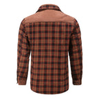 Wesley | Men’s Plaid Borg-Lined Jacket