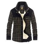 Wesley | Men’s Plaid Borg-Lined Jacket