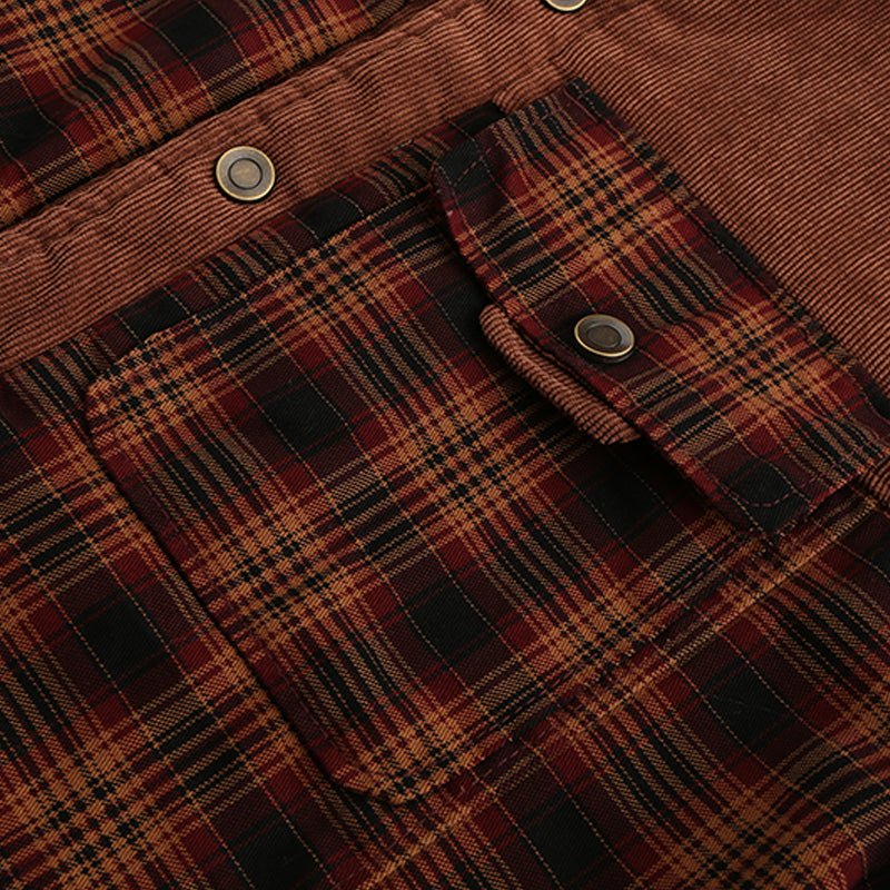 Wesley | Men’s Plaid Borg-Lined Jacket
