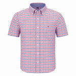 Red Navy Check