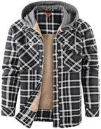 Redford | Men’s Plaid Hooded Jacket