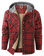 Macon | Men’s Plaid Hooded Jacket
