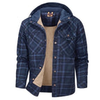 Redford | Men’s Plaid Hooded Jacket