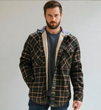 Redford | Men’s Plaid Hooded Jacket
