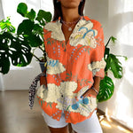 Orange Floral