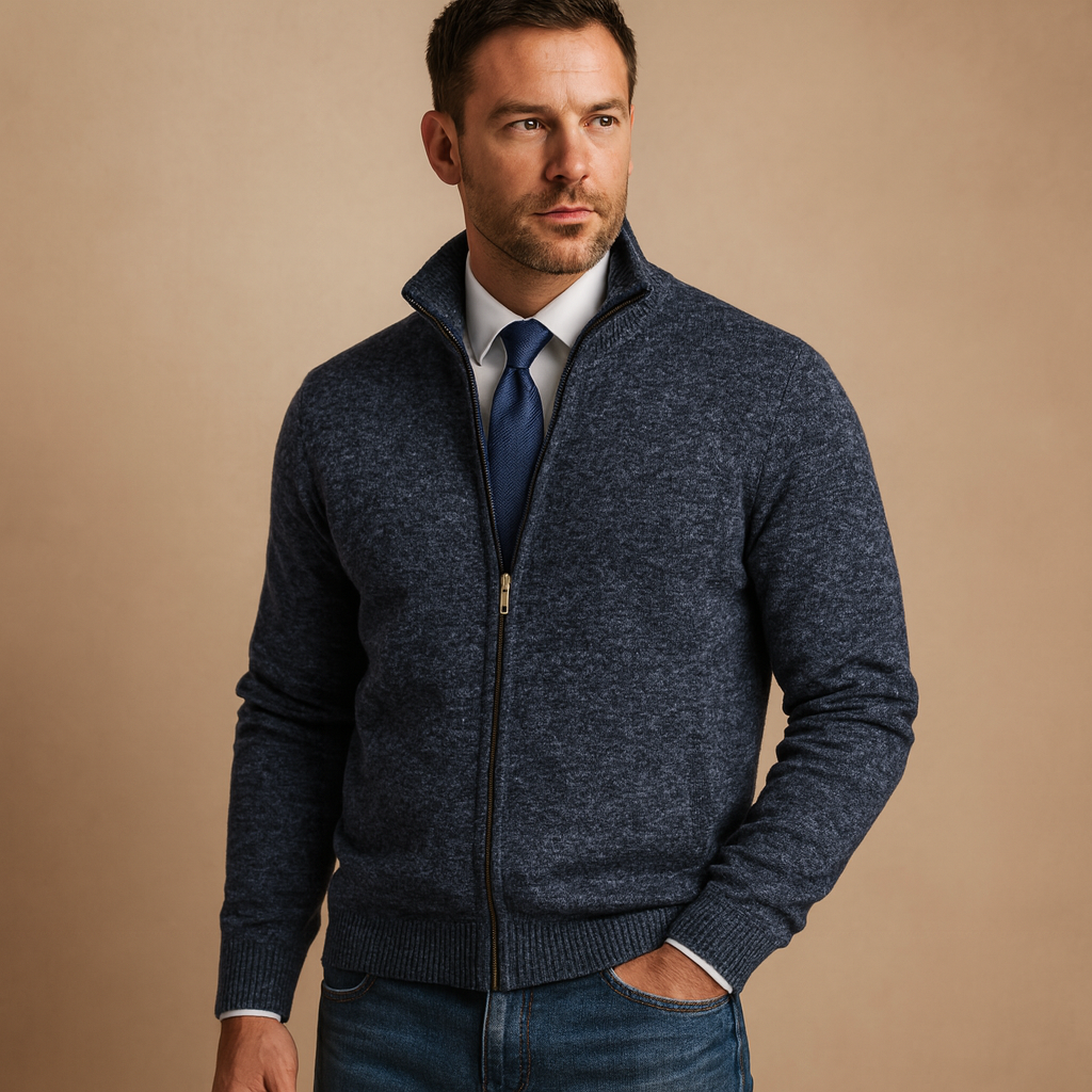 Trenton | Men’s Zip-Up Cardigan