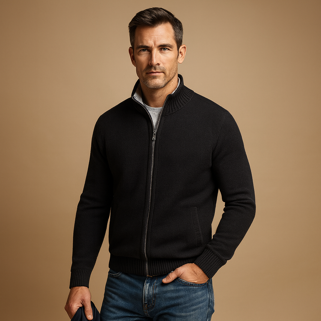 Trenton | Men’s Zip-Up Cardigan
