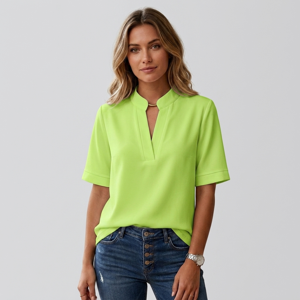 Stylish women's elegant top and long sleeve workwear blouse [[lstfy-media:7]]