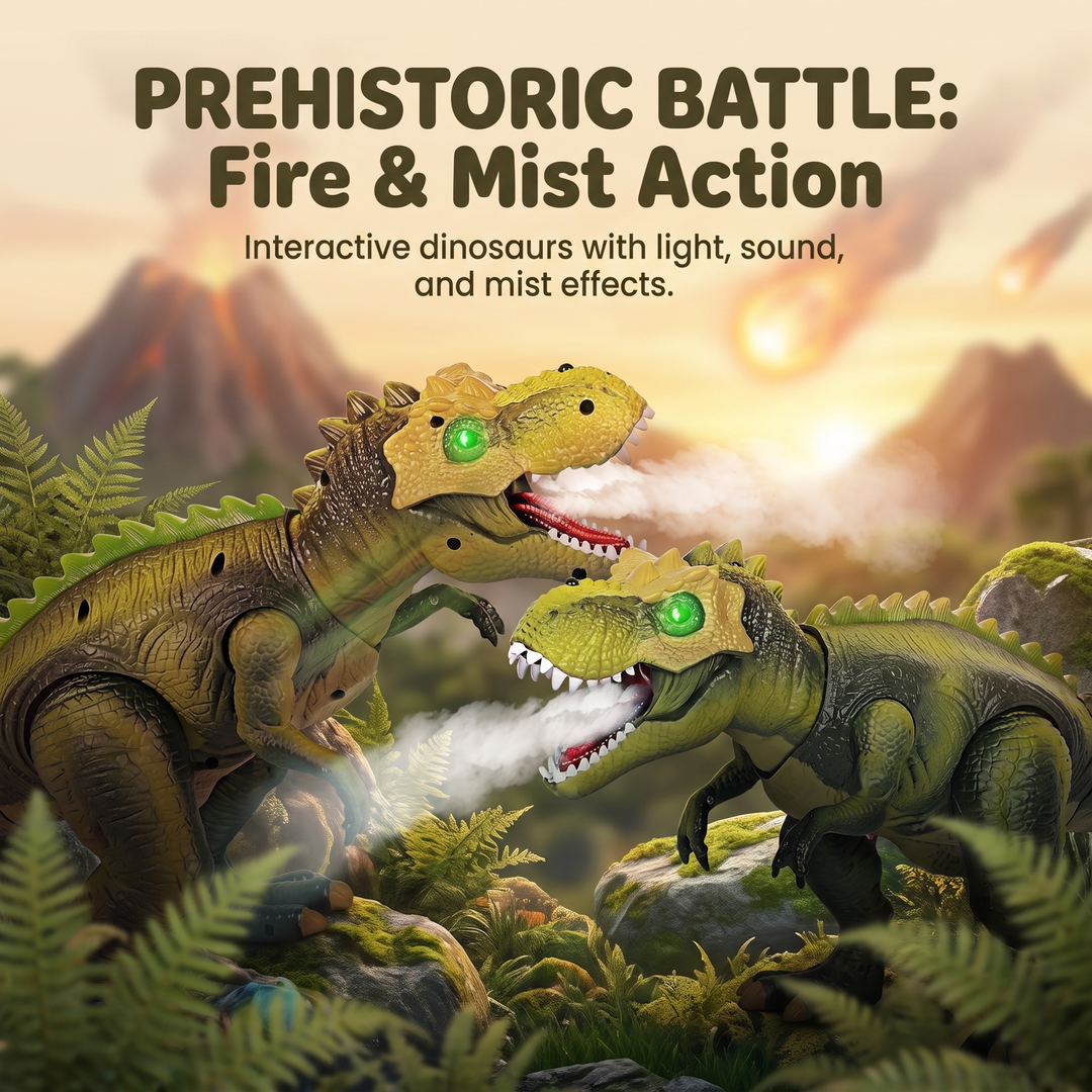 Remote control unit designed for kids dinosaur toy operation
