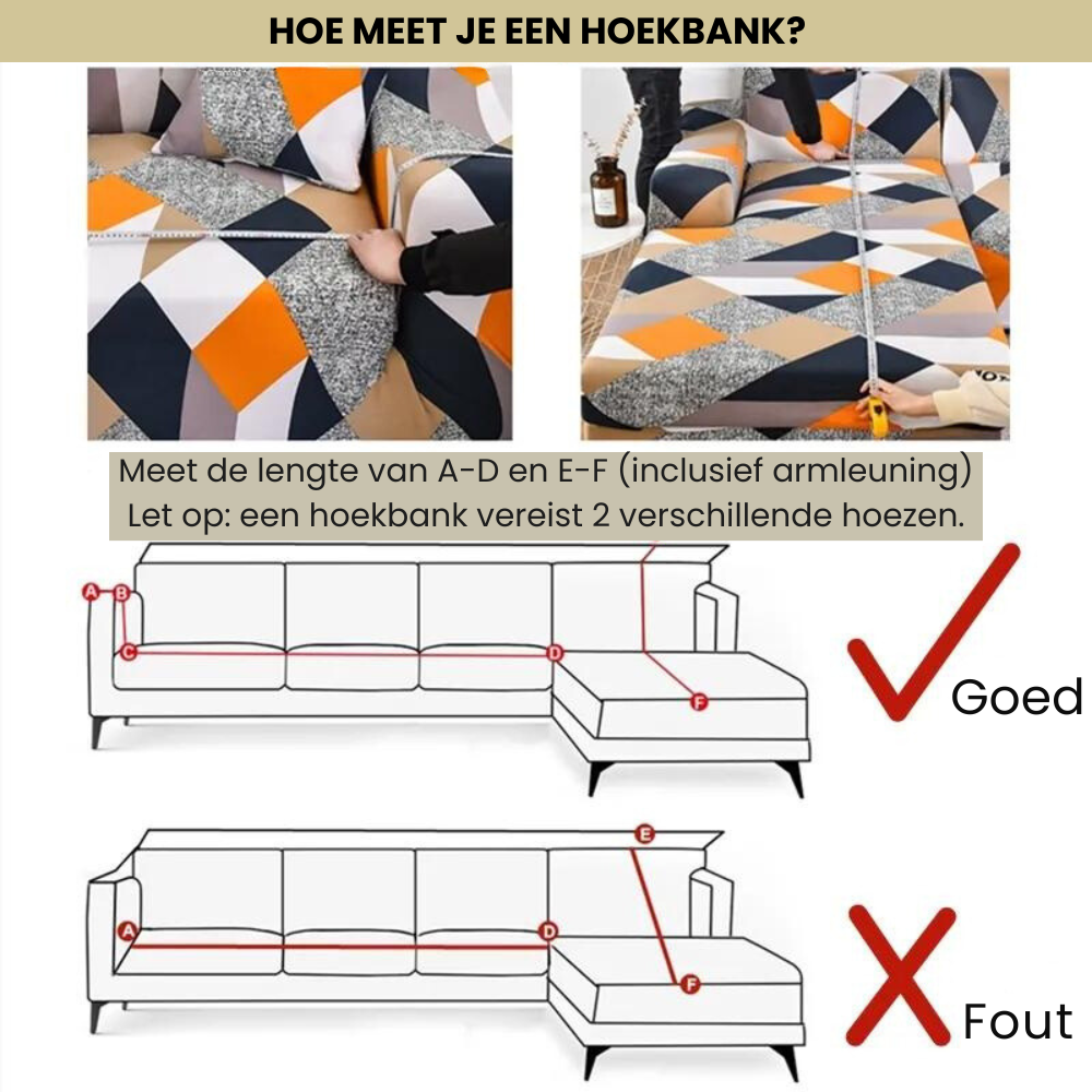 Universal stretch sofa cover protecting couch from pet hair in living room