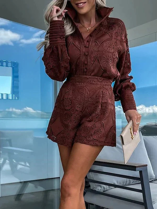 Matching summer outfit set for women featuring vacation style apparel
