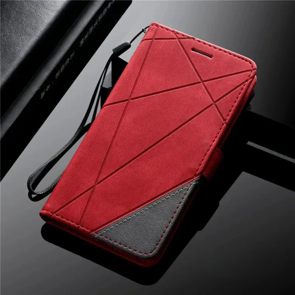 Universal wallet case for smartphones featuring stand function