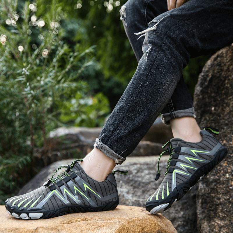 Unisex athletic footwear showcasing lightweight design for running and training.
