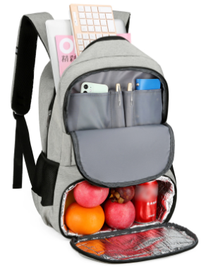 Unisex school backpack designed with waterproof fabric and ergonomic straps