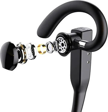 Wireless headset for audio accessories packaged neatly in a box