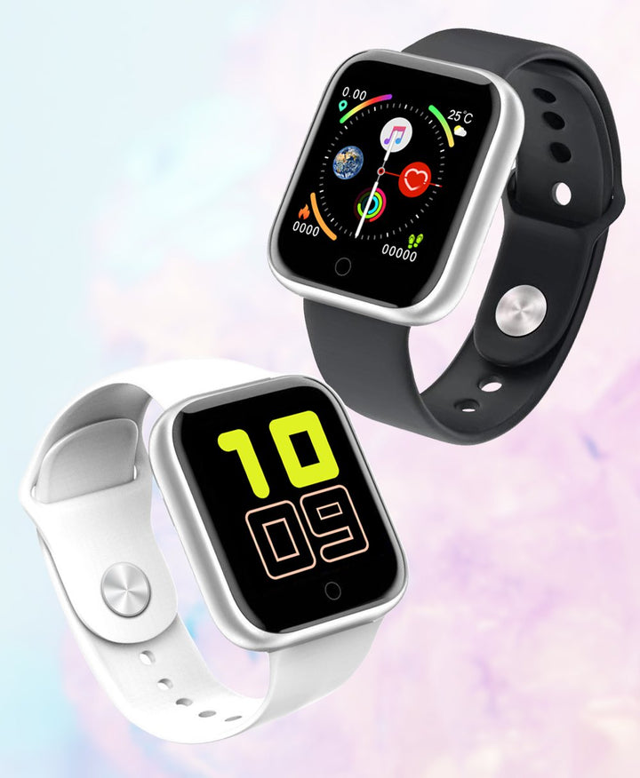 Bluetooth sports watch tracking daily fitness and workout activity