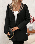 Lanaya | Women’s Leopard Lined Hoodie