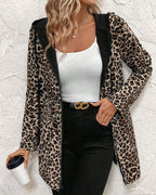 Lanaya | Women’s Leopard Lined Hoodie