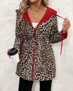 Lanaya | Women’s Leopard Lined Hoodie