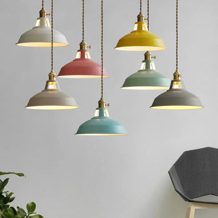 Interior lighting fixture featuring classic industrial retro design