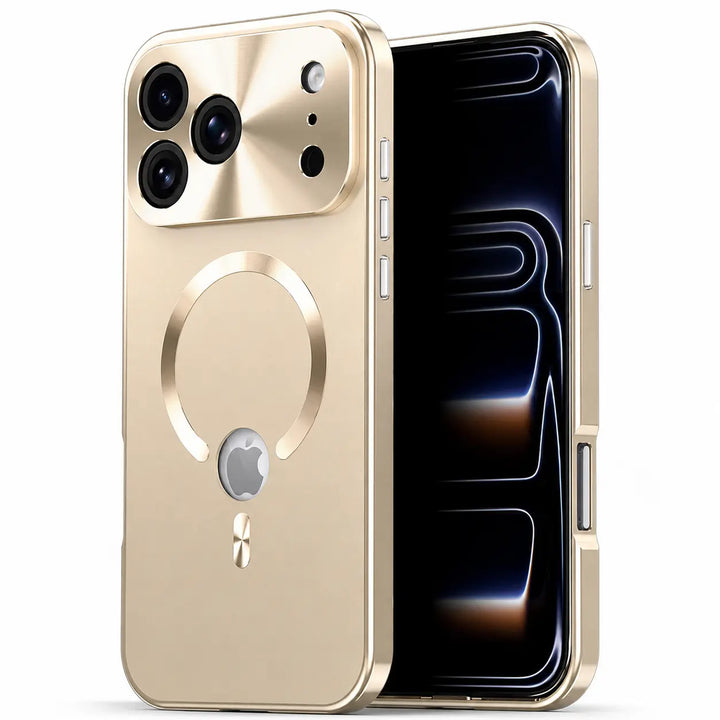 Durable armor metal frame case with privacy glass