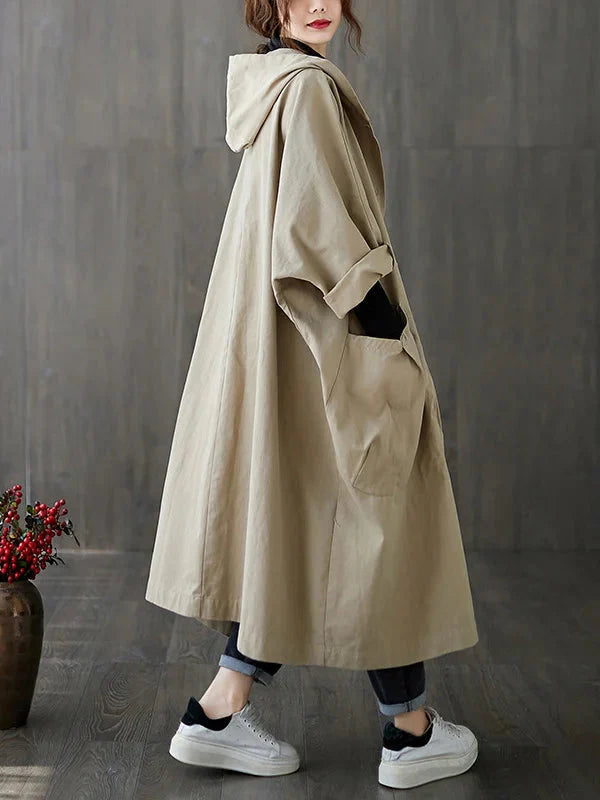 Xyra | Women’s Hooded Long Coat