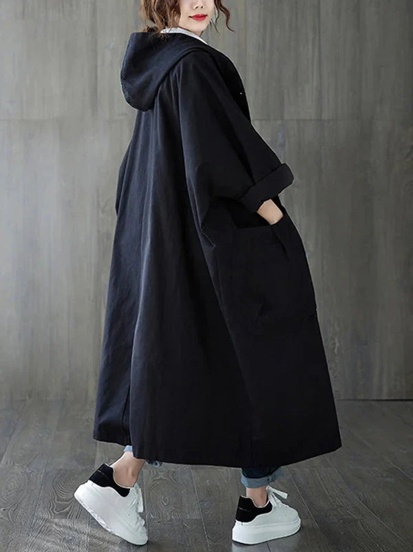 Xyra | Women’s Hooded Long Coat